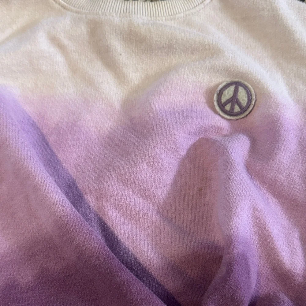 Purple Ombre Sweatshirt and Pants Set